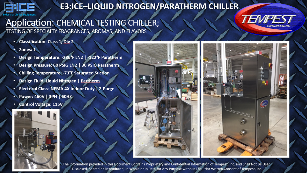 Ultra-Low Temperature Liquid Nitrogen Explosion Proof Rated Chiller - Tempest